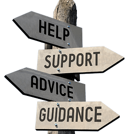  support, advice, guidance